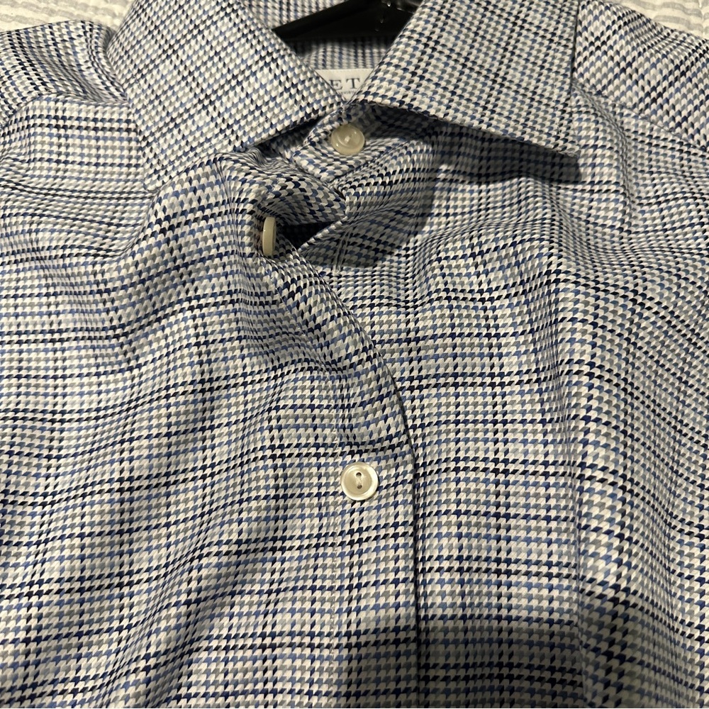 Pre owned Men’s Eton Dress Shirt -Like New - Picture 10 of 16